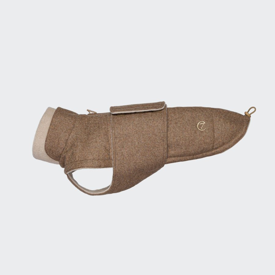 Cloud7 Dog Coat Brooklyn Flannel Hazel Taxmodell