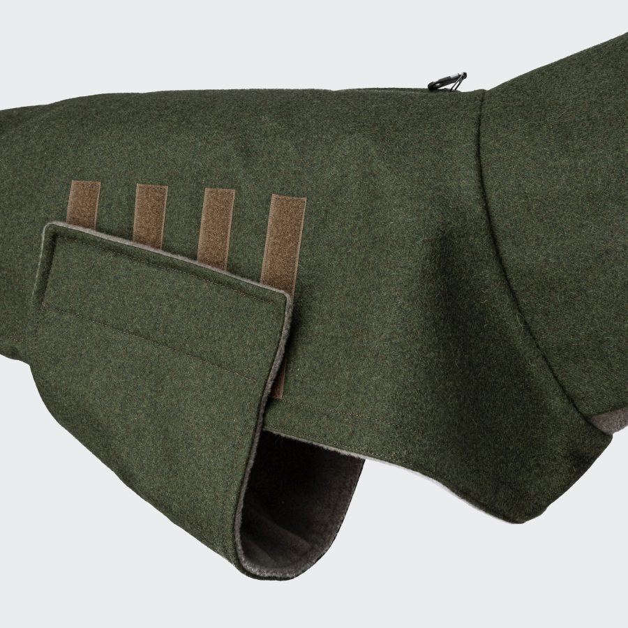 Cloud7 Dog Coat Brooklyn Flannel Fern Green - Bild 3