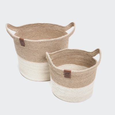 Cloud7 Förvaringskorg Jute Natur/Cream