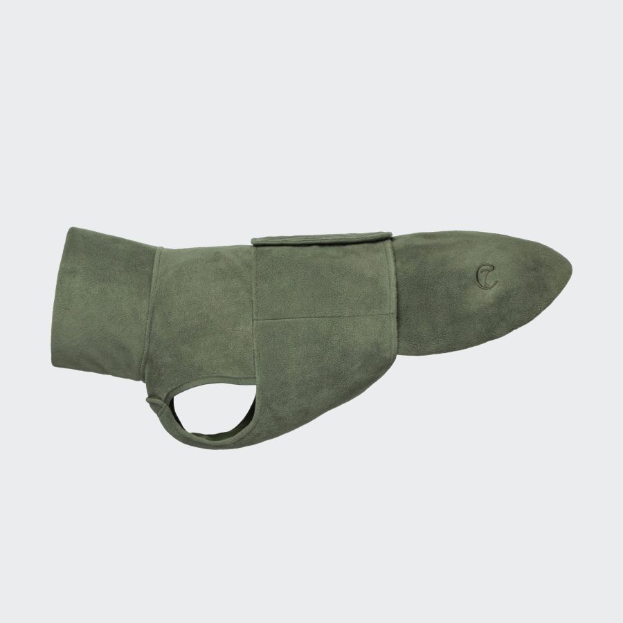 Cloud7 Derby fleecetröja Khaki