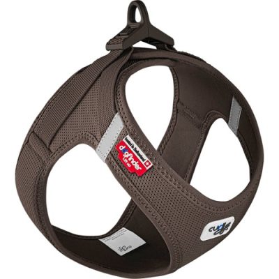 Curli Vest sele Clasp Air-Mesh Brun