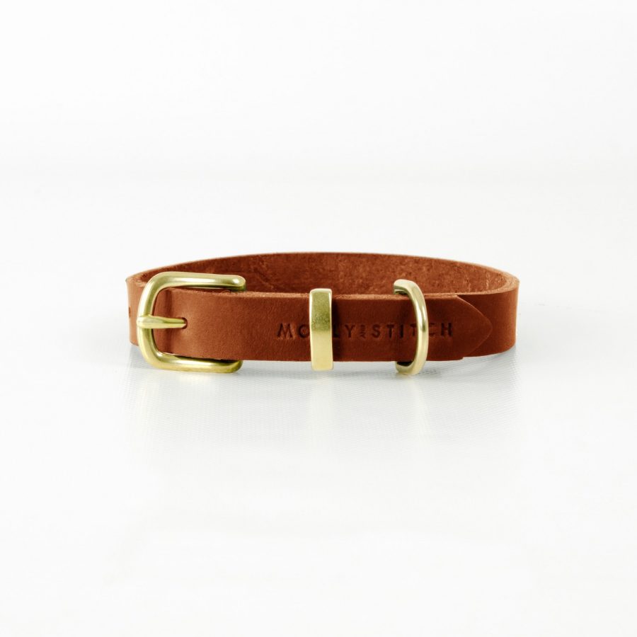 Molly and Stitch Butter Collar Sahara Cognac