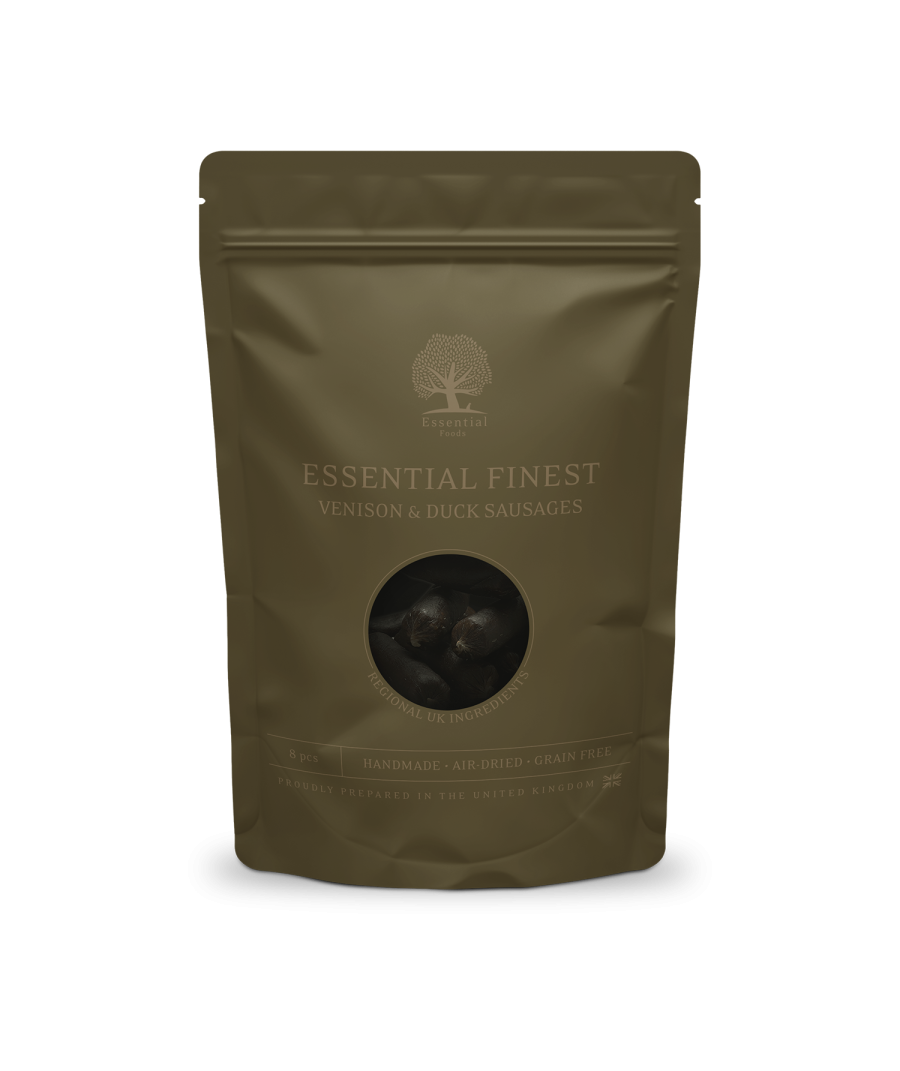 Essential Finest Venison & Duck Sausages 8-p