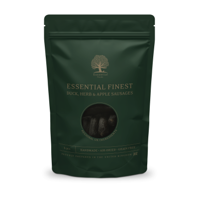 Essential Finest Duck, Herbs & Apples Sausages 6-p