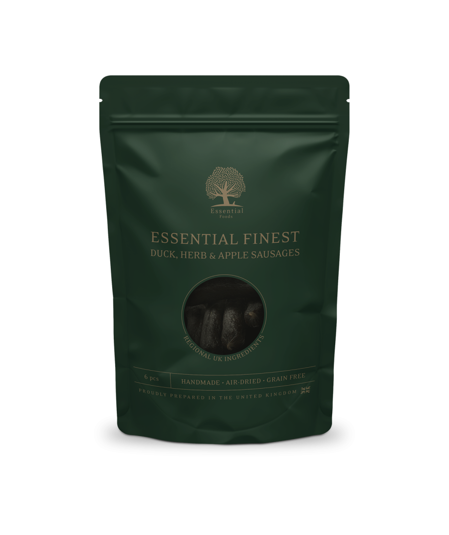 Essential Finest Duck, Herbs & Apples Sausages 6-p
