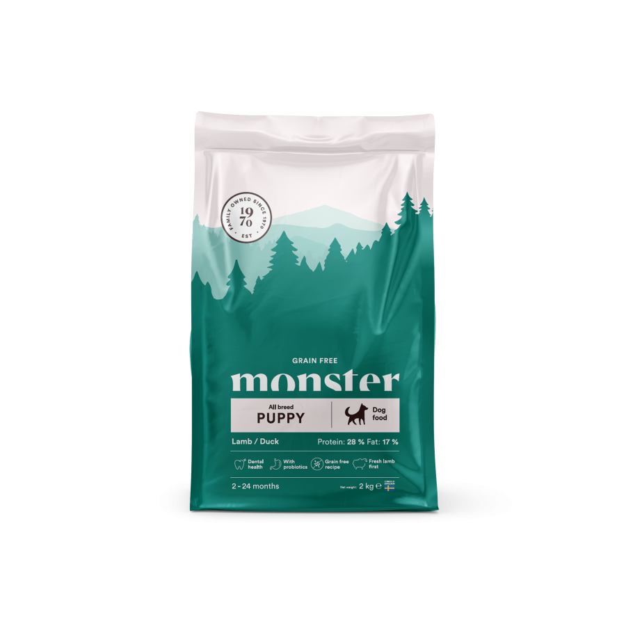 Monster Puppy Grain Free All Breed Lamb & Duck