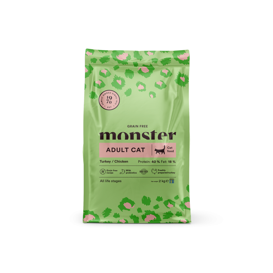Monster Cat GF Adult Turkey/Chick