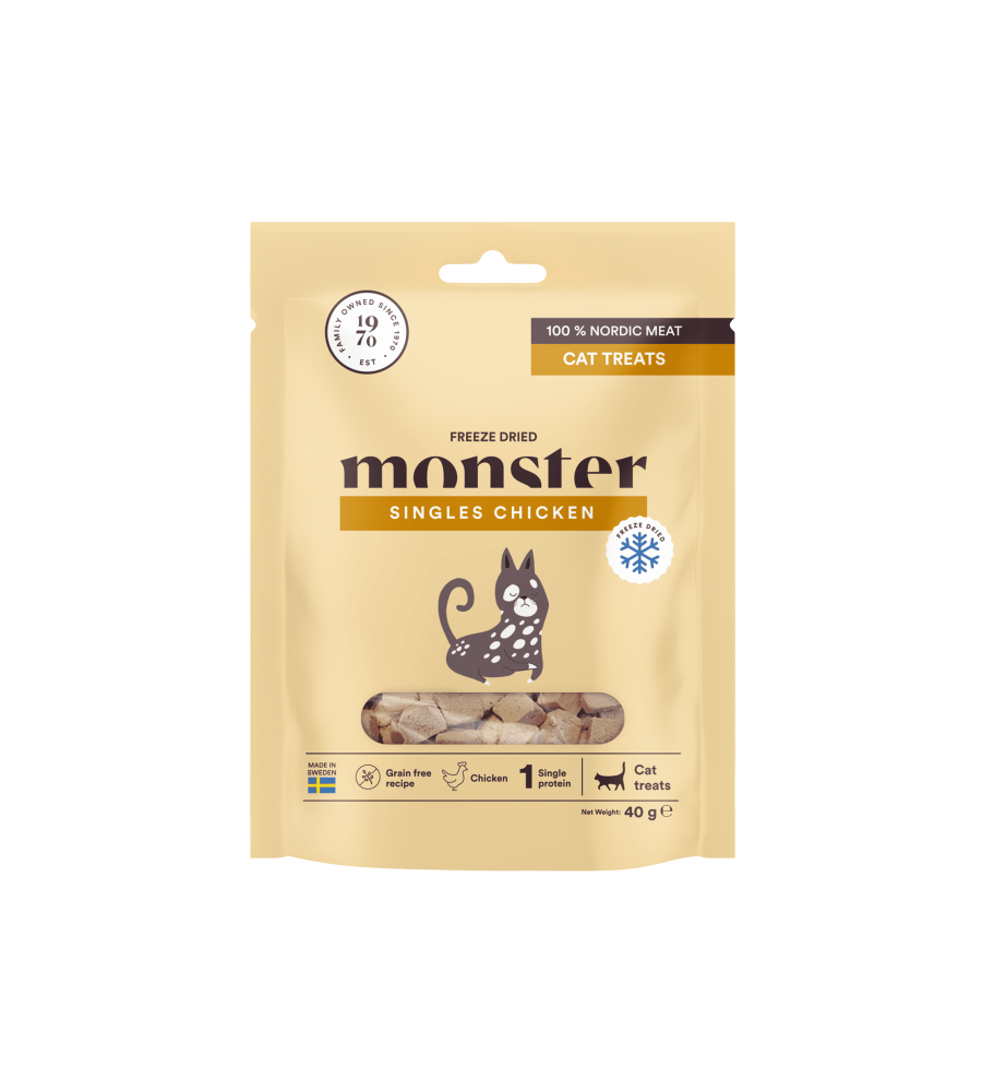 Monster Cat Treats Chicken