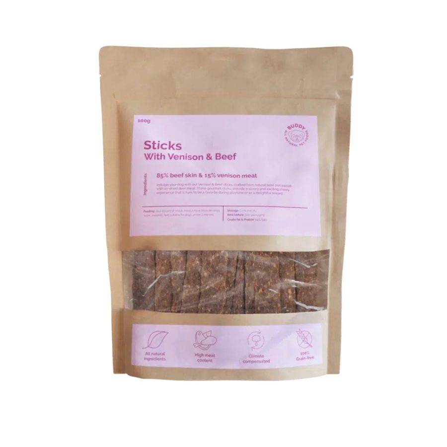 Buddy Sticks with Venison & Beef