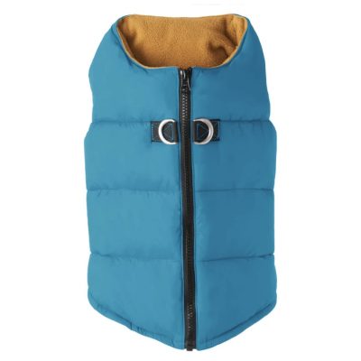 Gooby Padded Vest Solid Turkos