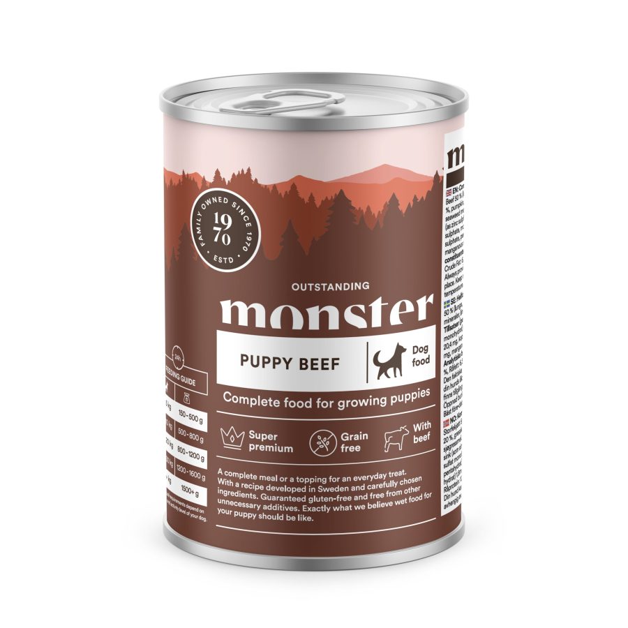 Monster Puppy Beef våtfoder