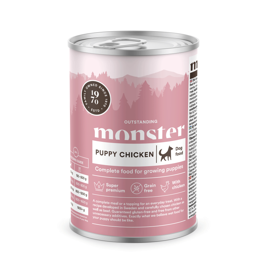 Monster Puppy Chicken våtfoder