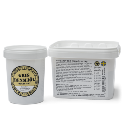 Standardt Gris Benmjöl 500g