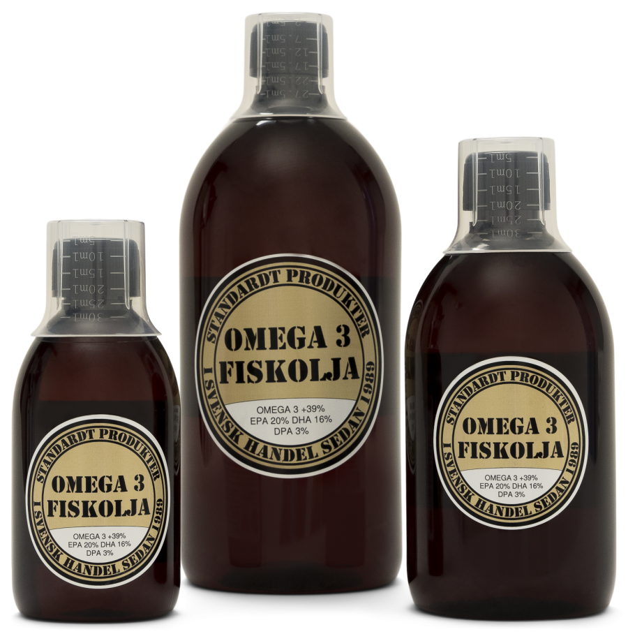 Standardt Omega3 Fiskolja