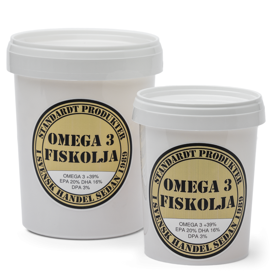 Standardt Omega3 Fiskolja Kapslar 150st