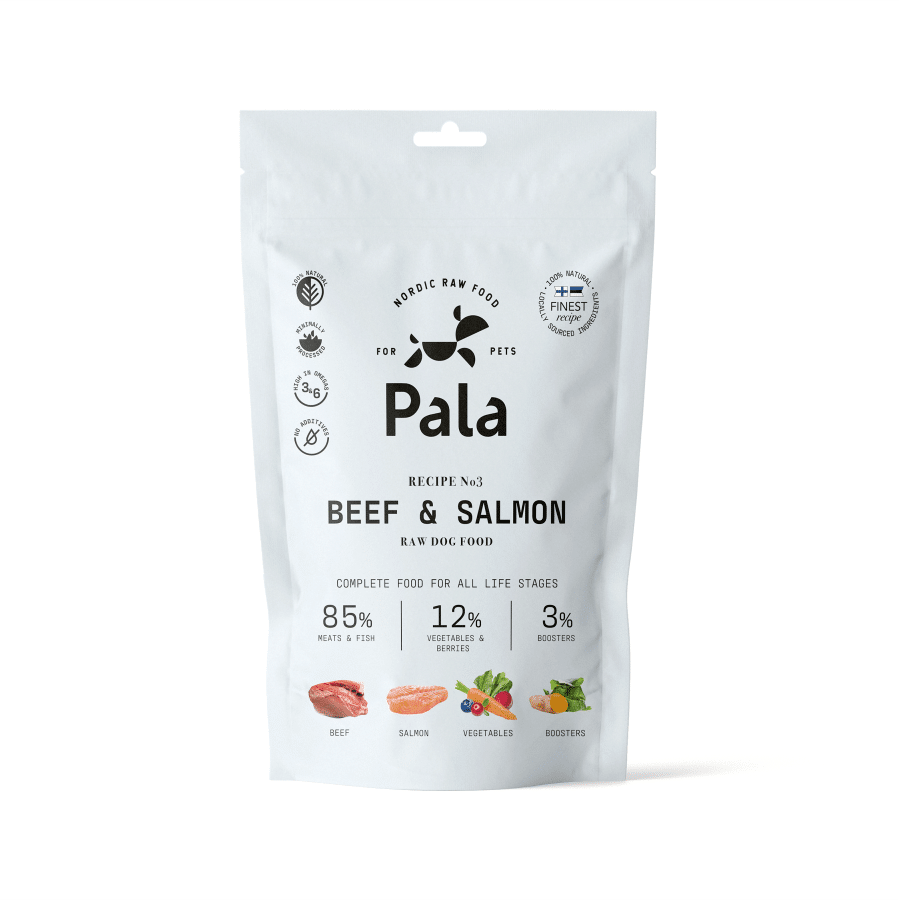 Pala Recipe No3 Beef & Salmon