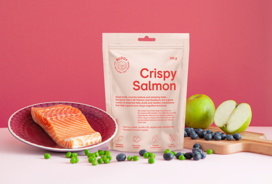Buddy Crunchy Snack Crispy Salmon