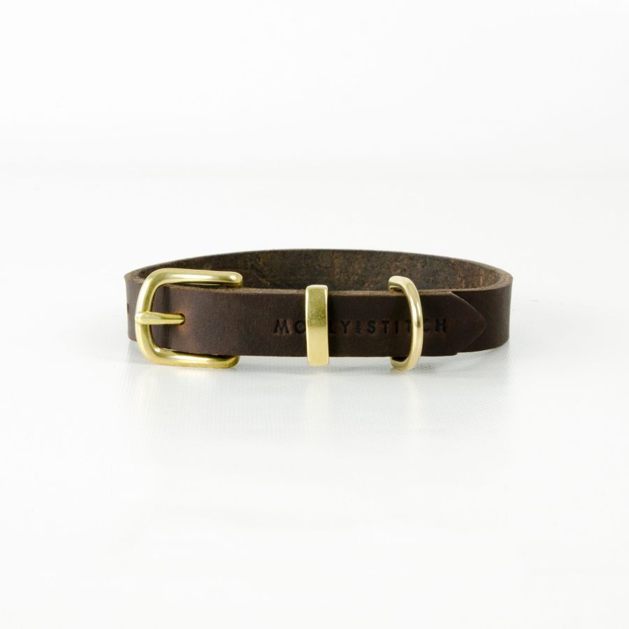 Molly and Stitch Butter Collar Classic Brown