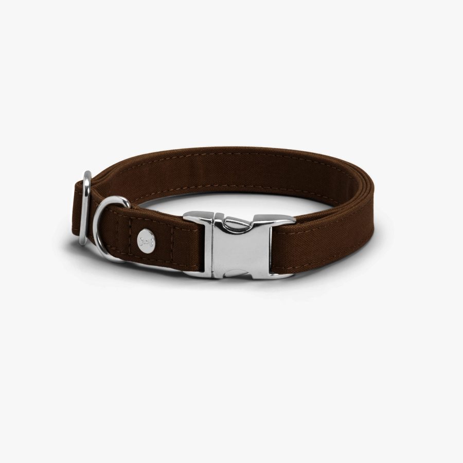 Denjo Dogs Hundhalsband Signature Go Chocolate