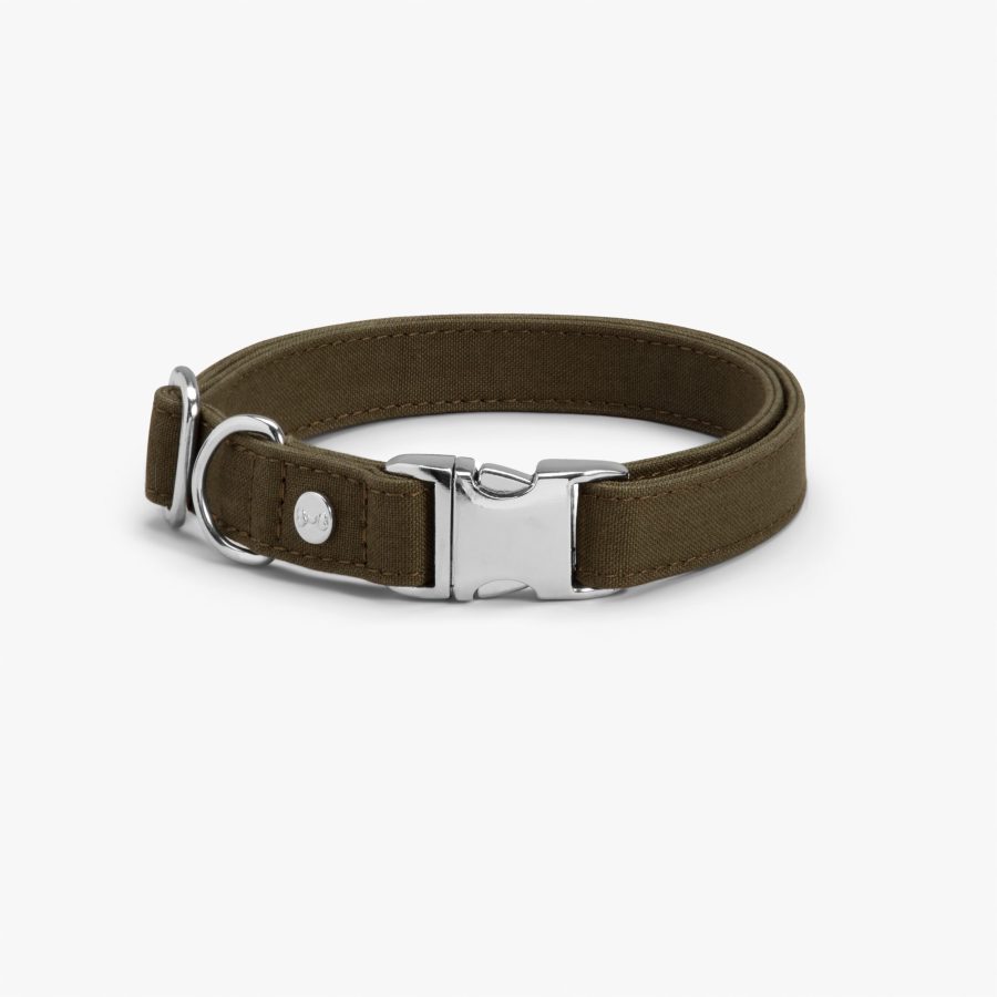 Denjo Dogs Hundhalsband Signature Go Khaki