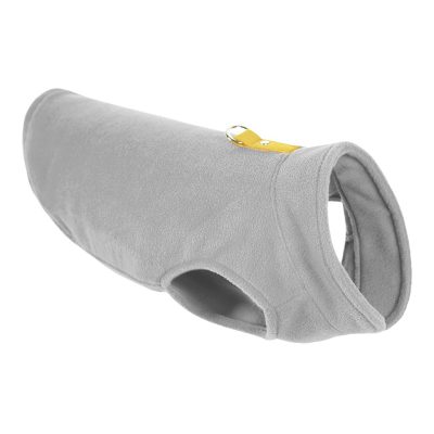 Gooby Fleece Vest Grå med gult