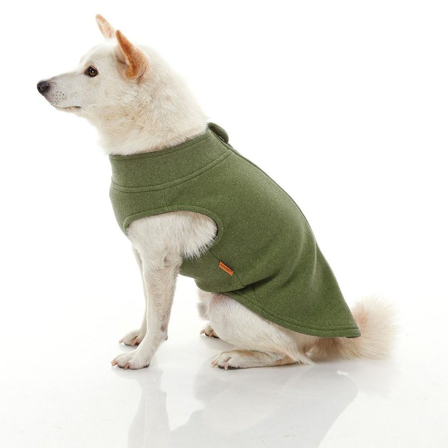 Gooby Zip Up Microfiber fleece Grön - Bild 2