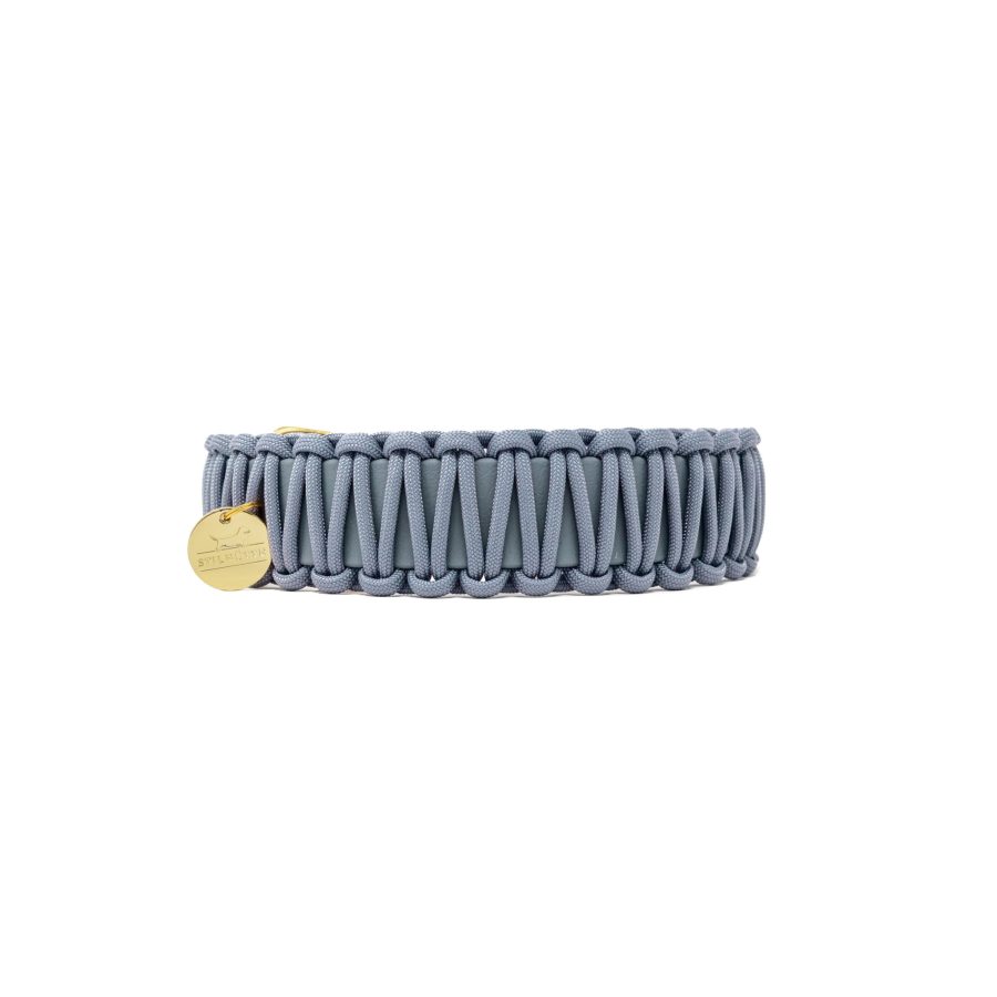 Stilhütte Paracord Halsband Grå