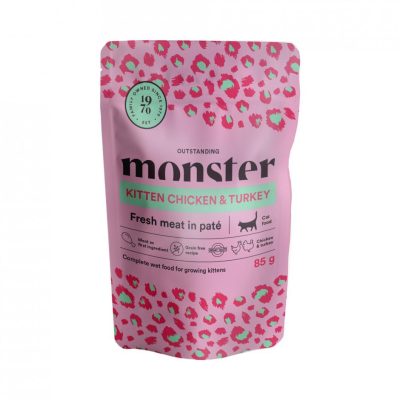 Monster Cat Pouches Kitten