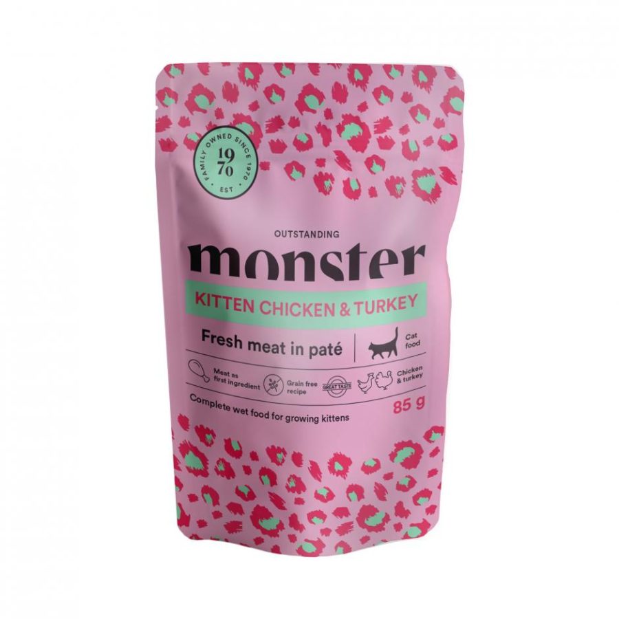 Monster Cat Pouches Kitten