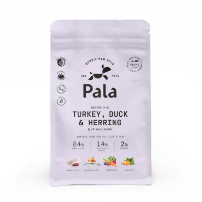 Pala Recipe No6 Turkey, Duck & Herring