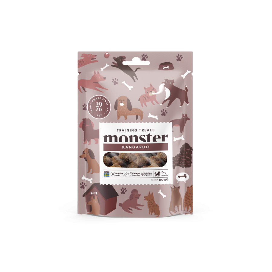 Monster Dog training treats Chicken & Kangaroo 100 g