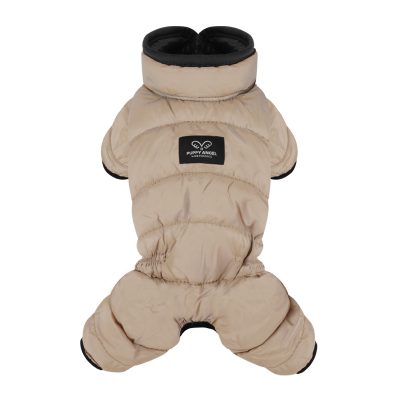Puppy Angel Padded Overall Beige