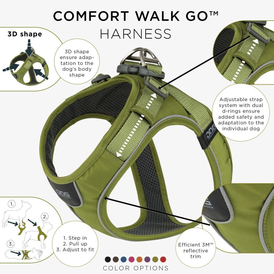 Dog Copenhagen Comfort Walk Go™ Harness Hunting Green - Bild 4