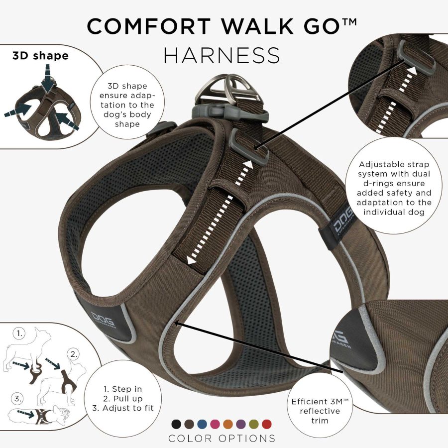 Dog Copenhagen Comfort Walk Go™ Harness Mocca - Bild 4