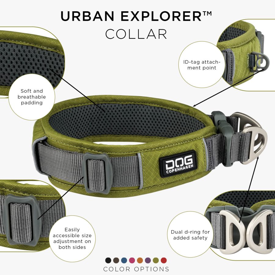 Dog Copenhagen Urban Explorer™ Collar Hunting Green - Bild 3