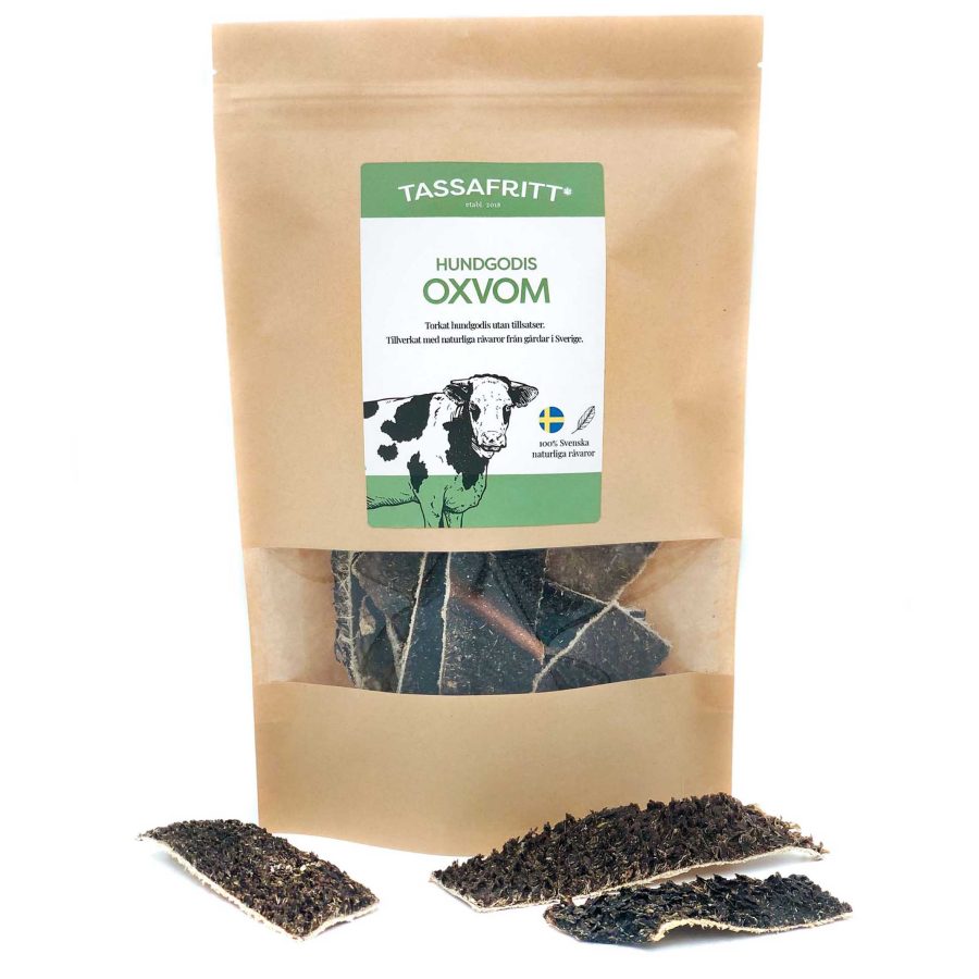 Tassafritt Torkad Oxvom 100g