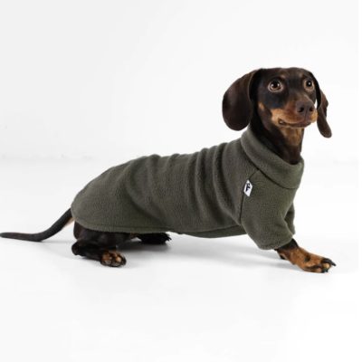 Karma Taxtröja Fleece Oliv