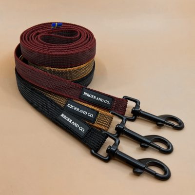 Birger and Company Anti-slip koppel Svart 180cm