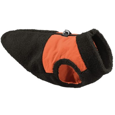 Gooby Zip Up Sherpa Vest Black