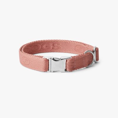 Denjo Dogs Hundhalsband Everyday Logo Pale Red