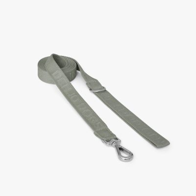 Denjo Dogs Hundkoppel Everyday Logo Olive 220 cm