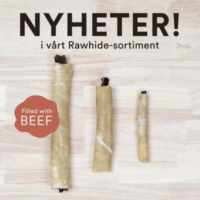Monster Raw Nöthud fylld med nöthjärta