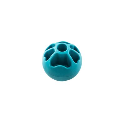 Fibooll Aktiveringsboll Snacks, 6,5cm - Blå