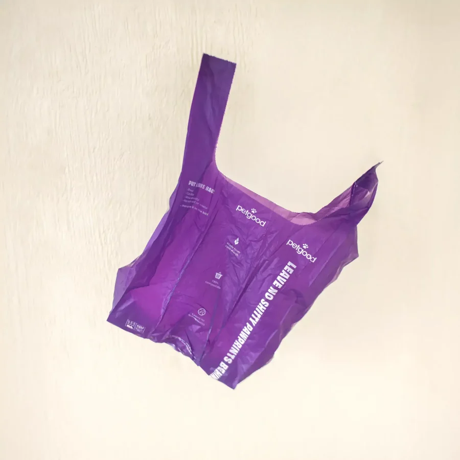 Petgood Miljövänliga hundbajspåsar med handtag 4 rullar- box - Bild 3