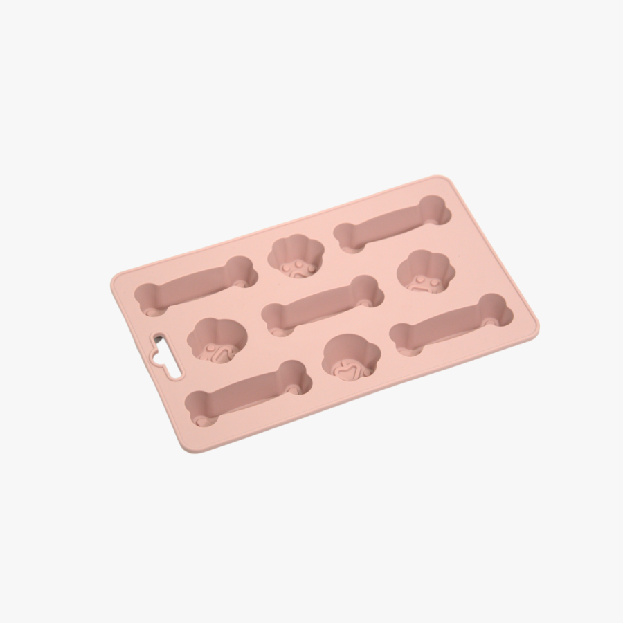 Fiboo Iceboo glassform, 13x21cm - Rosa