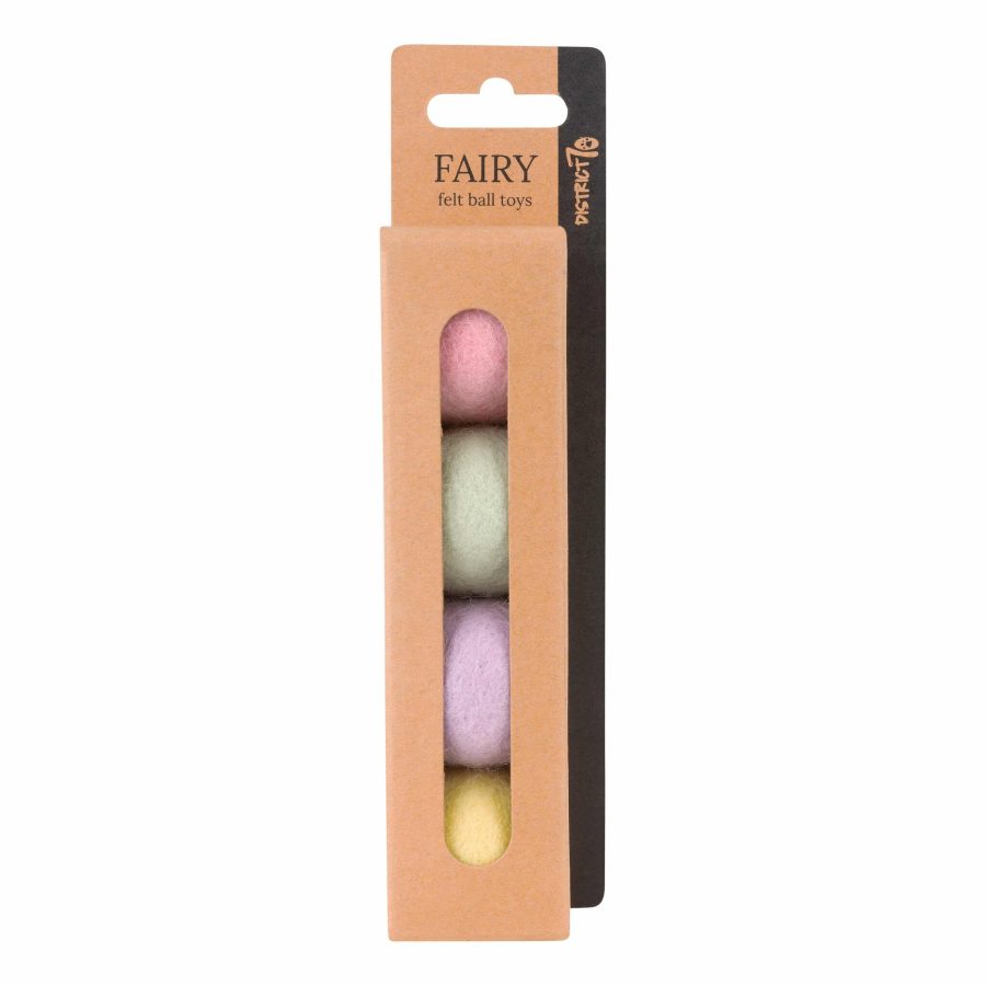 District 70 Filtbollar Fairy 4-p