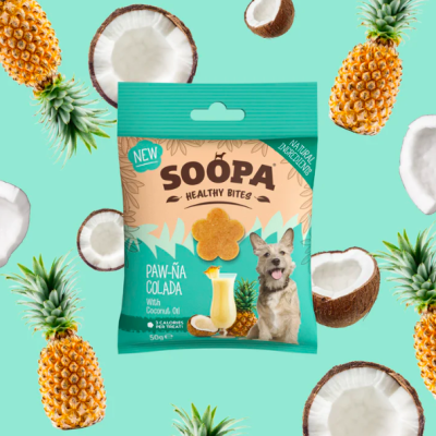 Soopa Paw-na Colada Bites