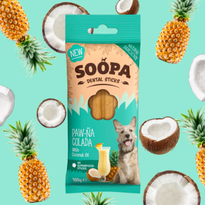 Soopa Paw-na Colada Dental Sticks