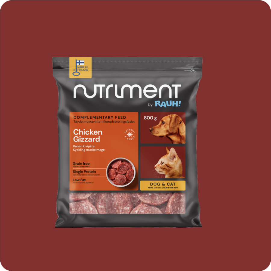 Nutriment by Rauh! Medaljonger Tilläggsfoder Kyckling muskelmage