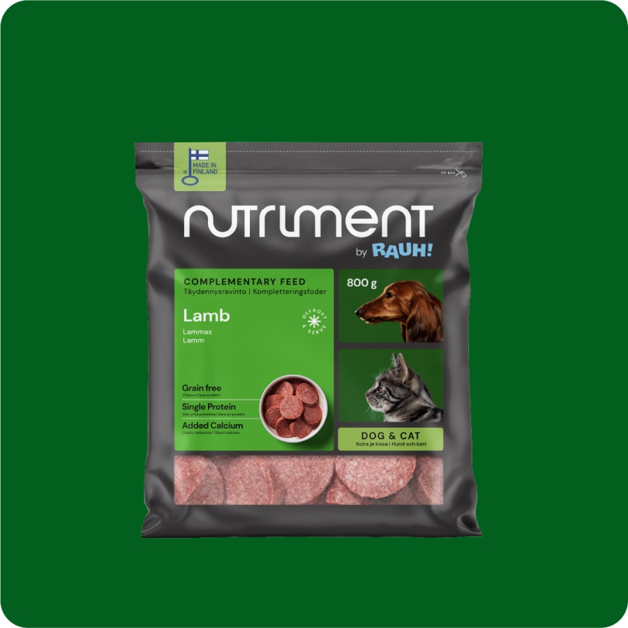 Nutriment by Rauh! Medaljonger Tilläggsfoder Lamm